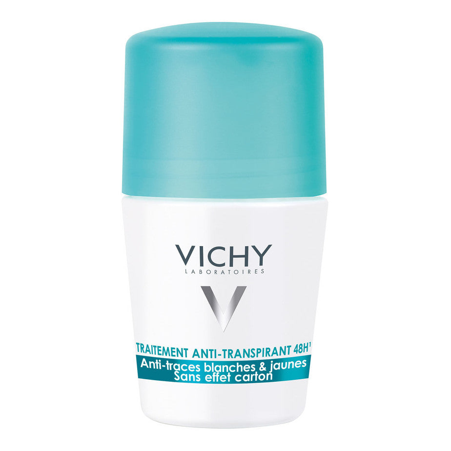 Vichy Deodorante Trattamento Antitraspirante 48h - Roll-On Anti-Tracce 50ml