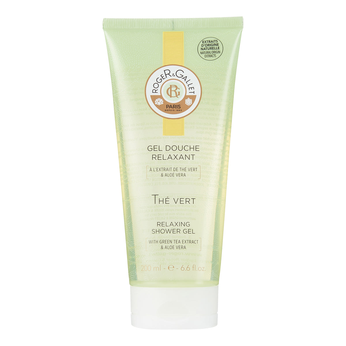 Roger&Gallet - Thé Vert Gel doccia rinfrescante Tè Verde 200ml  