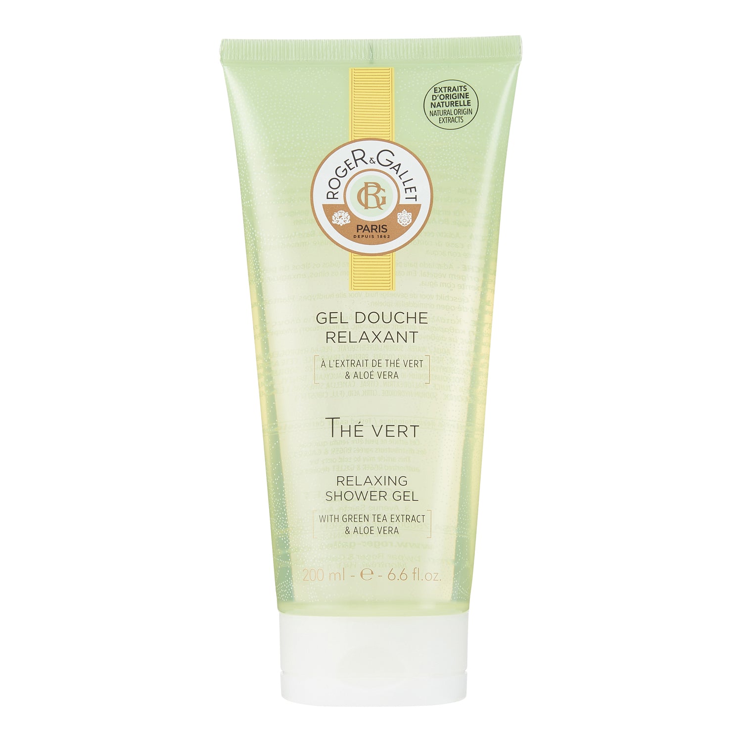 Roger&Gallet - Thé Vert Gel doccia rinfrescante Tè Verde 200ml