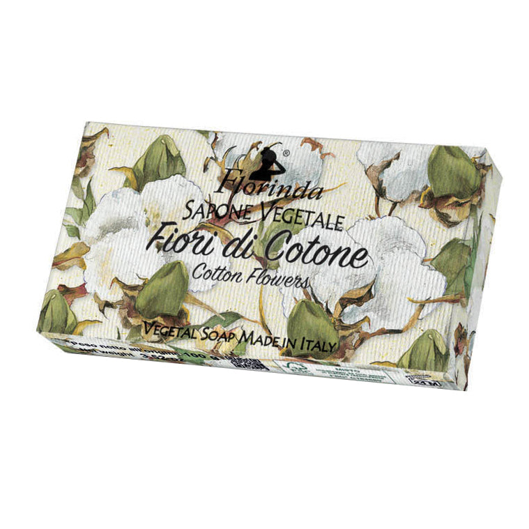 Florinda - Fiori Di Cotone Sapone Vegetale 100g