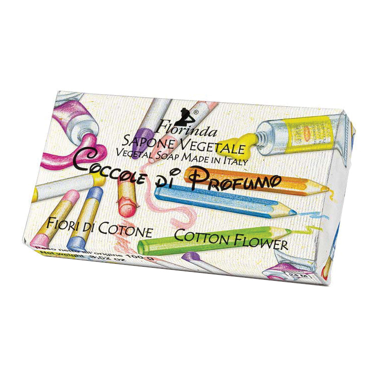 Florinda - Sapone Vegetale Coccole Di Profumo Fiori Di Cotone 100g  