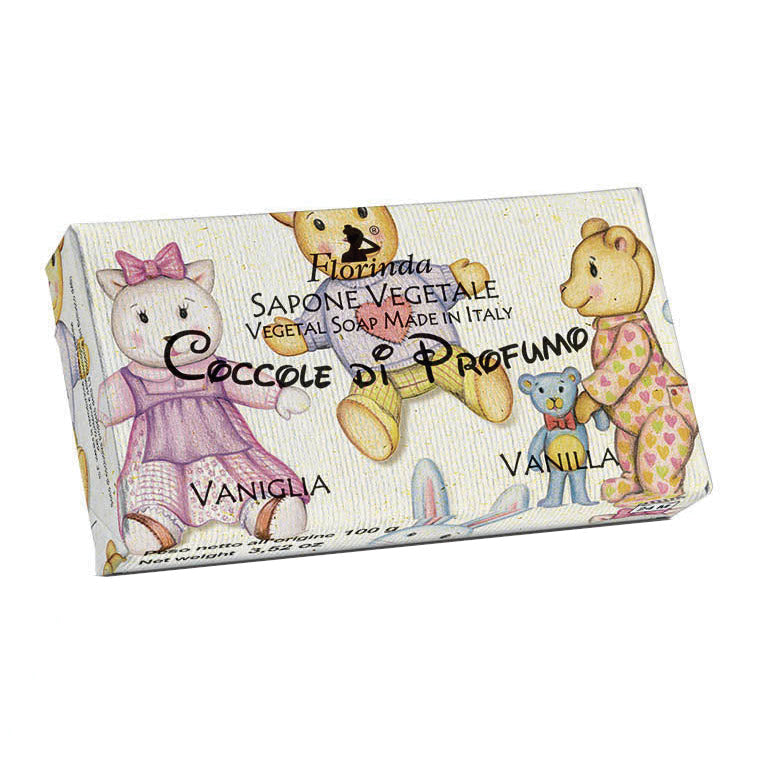 Florinda - Sapone Vegetale Coccole Di Profumo Vaniglia 100g  