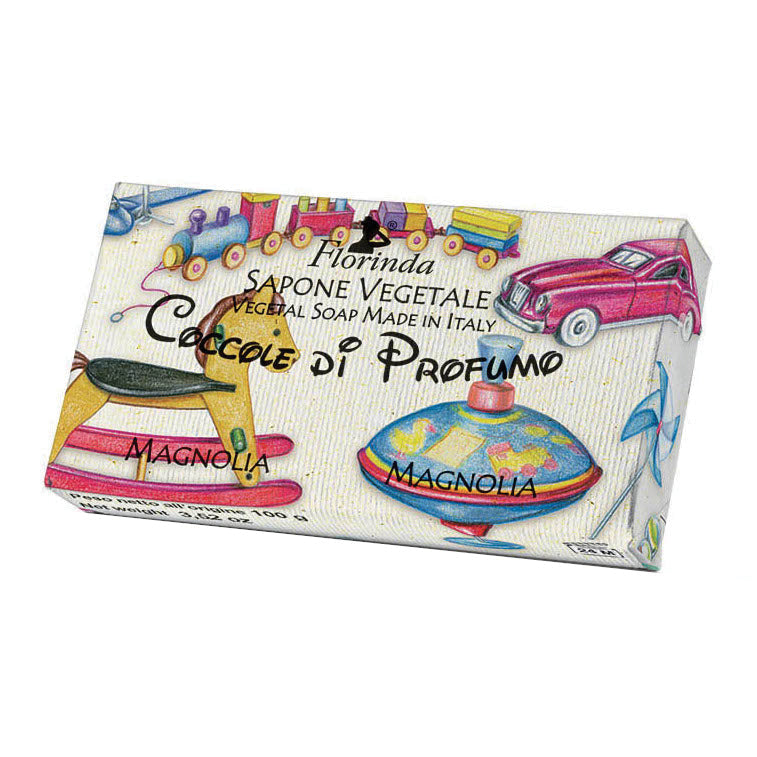 Florinda - Sapone Vegetale Coccole Di Profumo Magnolia 100g