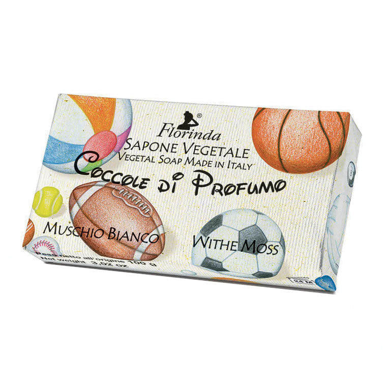 Florinda - Sapone Vegetale Coccole Di Profumo Muschio Bianco 100g