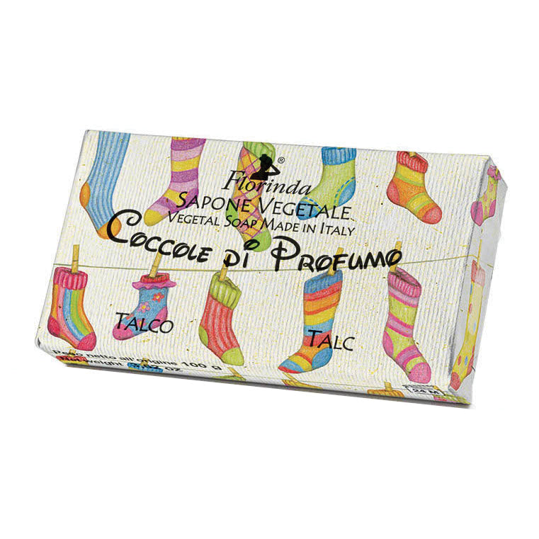 Florinda - Sapone Vegetale Coccole Di Profumo Talco 100g  