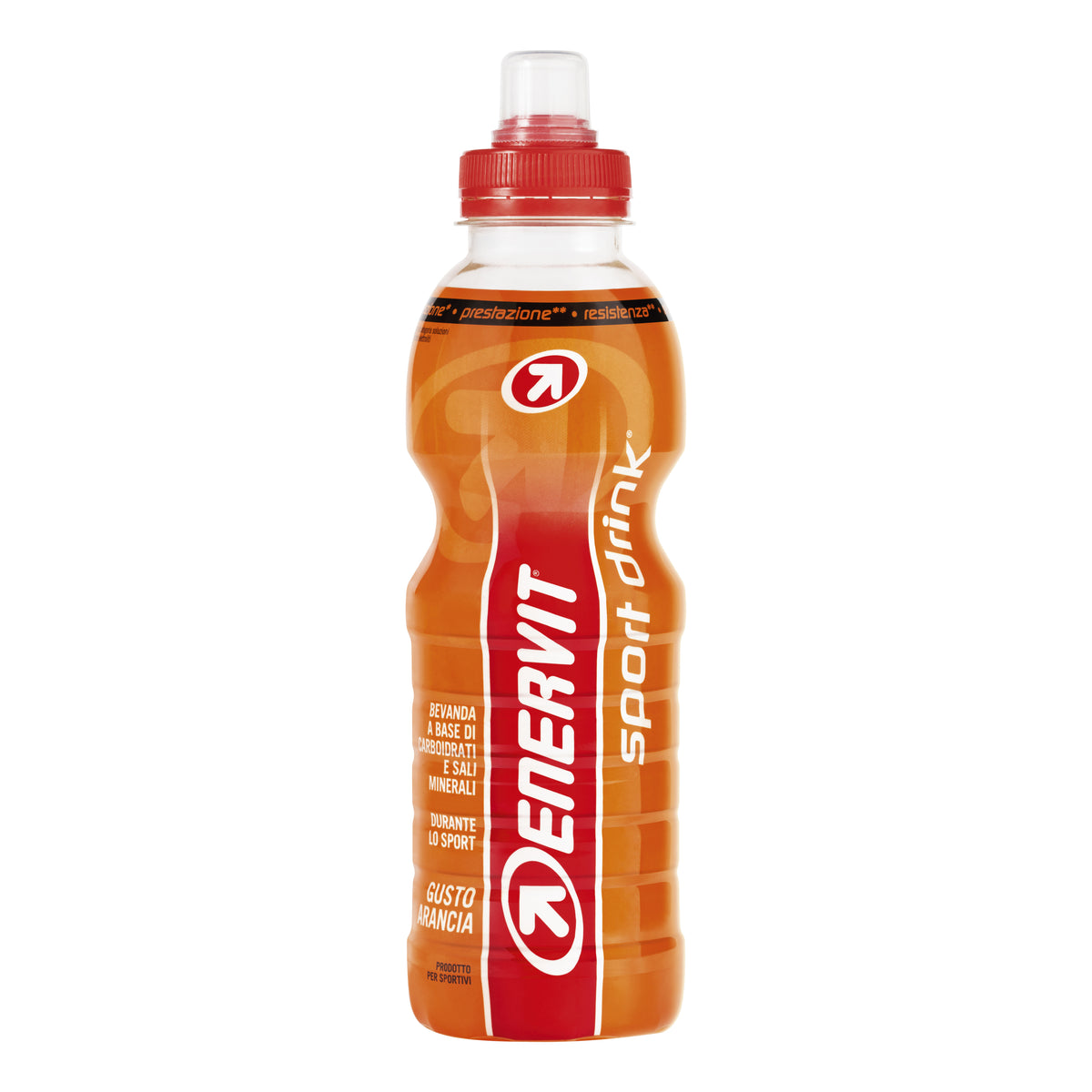 Enervit Sport Drink Arancia | Bevanda Isotonica Carboidrati ed Elettroliti | 500 ml  