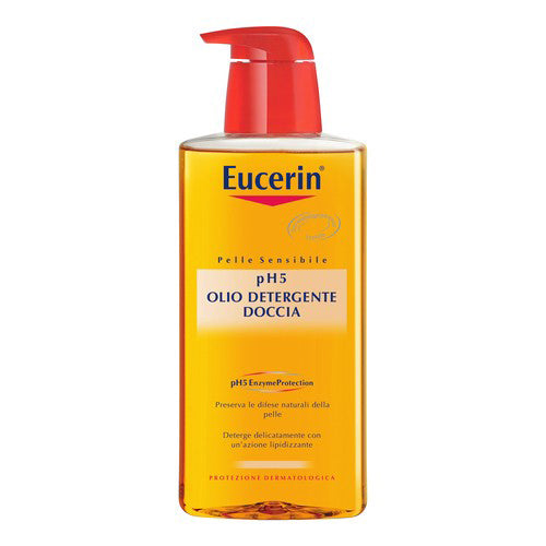 Eucerin Olio Detergente Doccia Pelle Sensibile Secca 400ml  