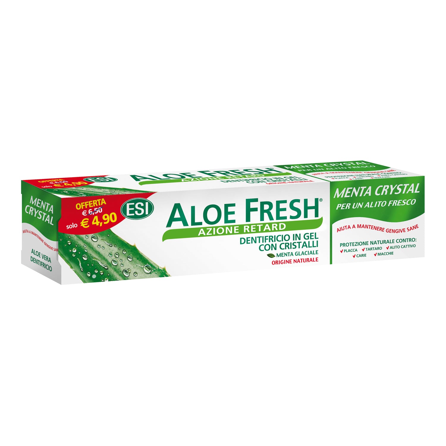Esi Aloe Fresh Menta Crystal Dentifricio 100 ml