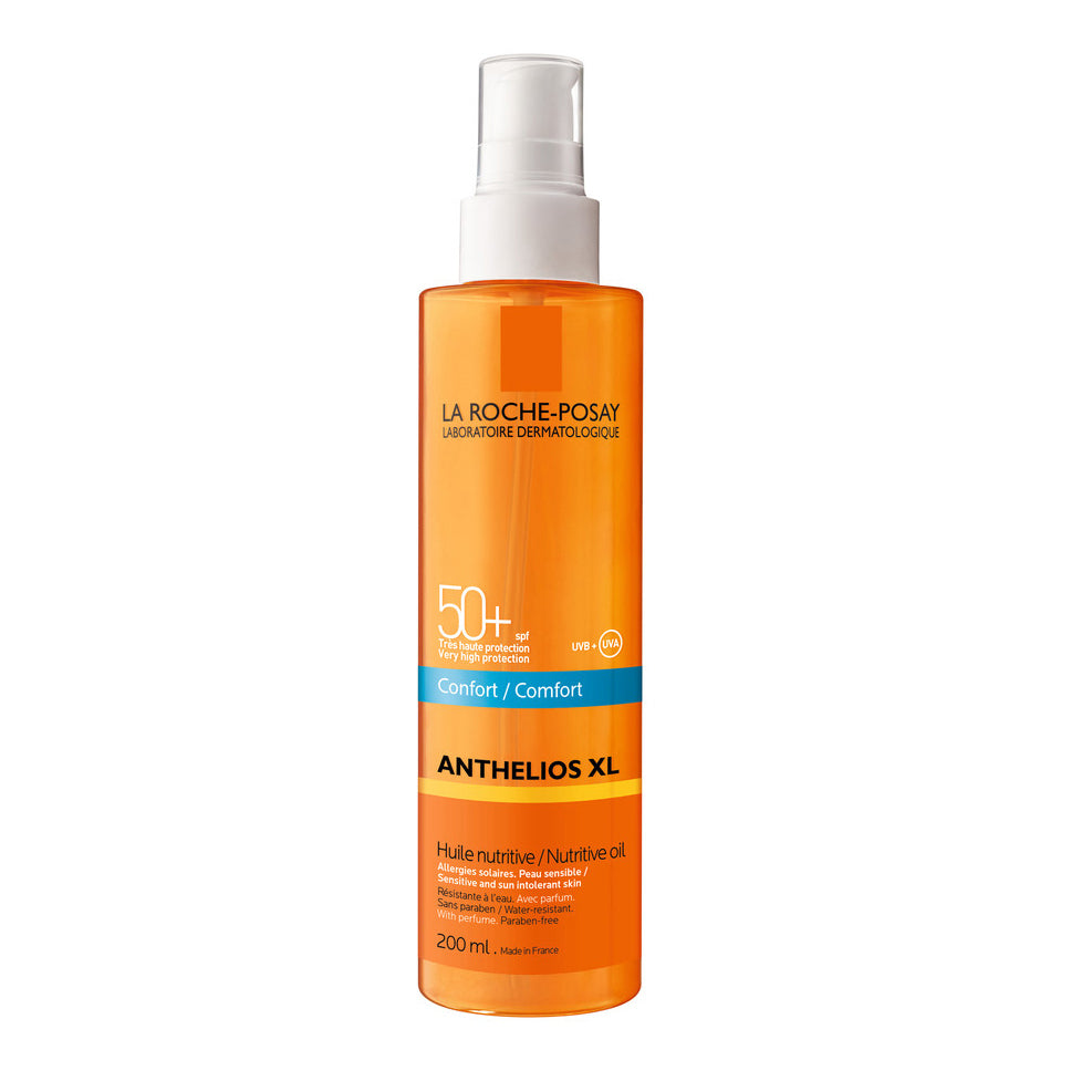 LA ROCHE POSAY Anthelios SPF50+ Olio Solare Nutriente Invisibile Protezione Molto Alta 200 ml