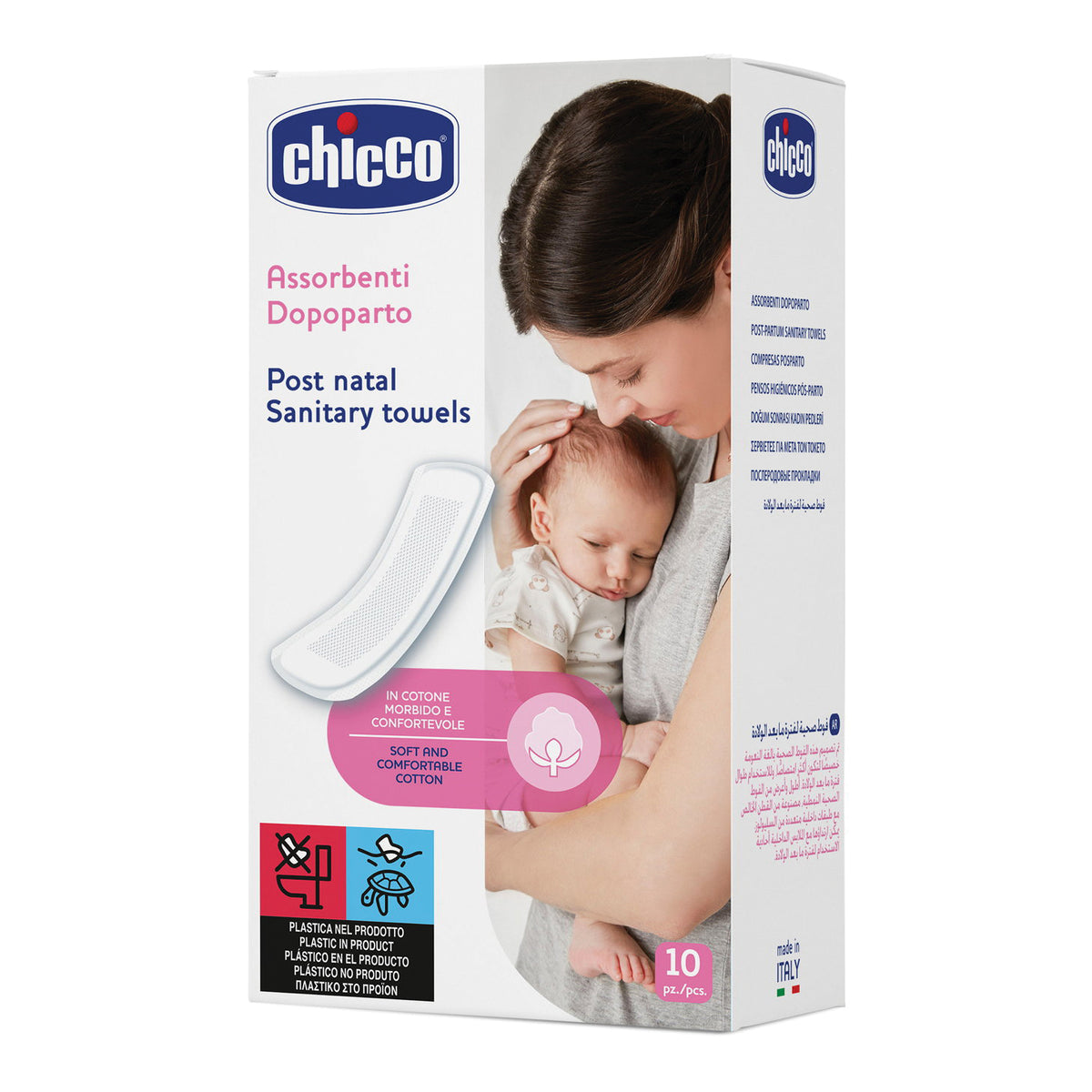 CH MD AS COTONE POSTPARTO 10PZ  