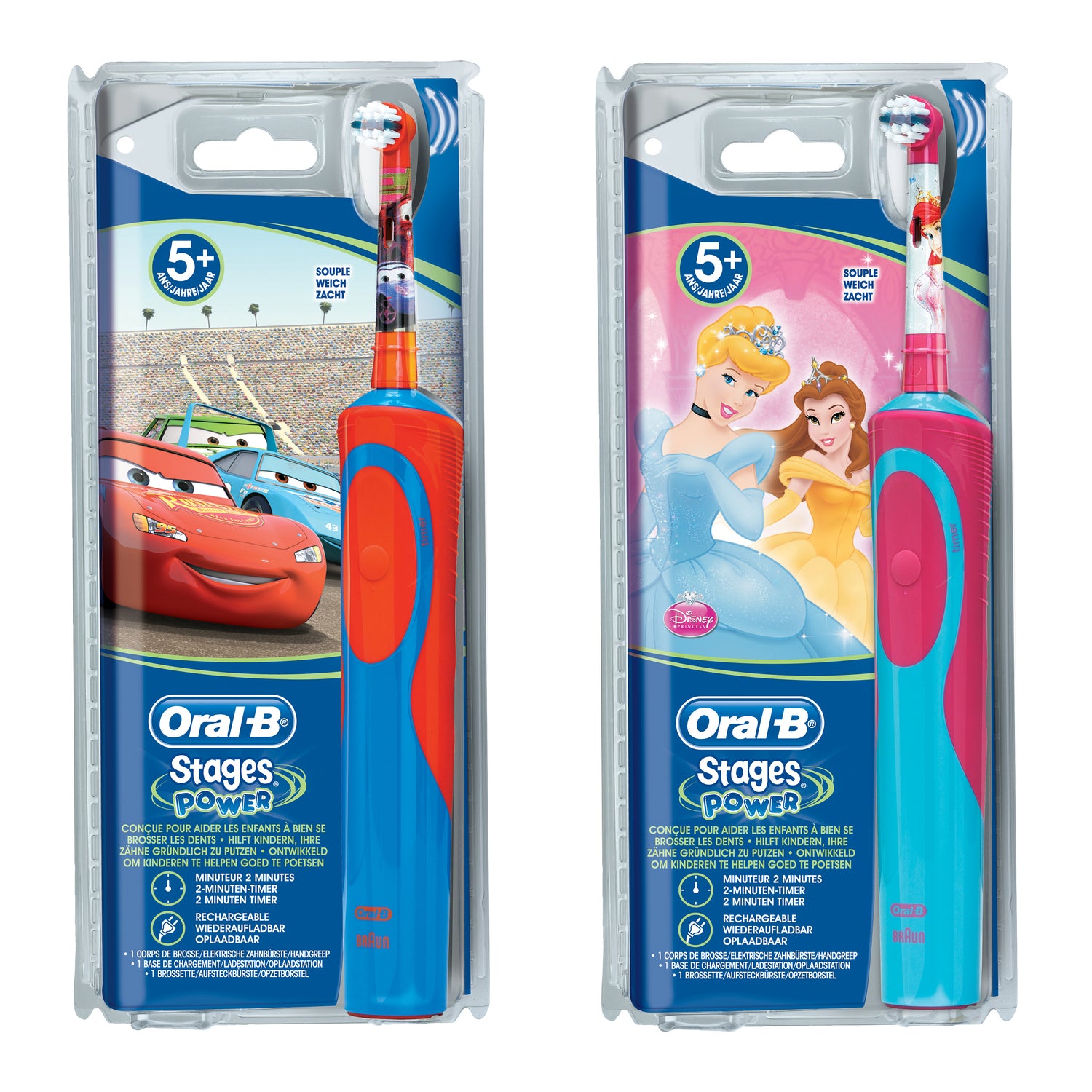 Oral-B Spazzolino Elettrico Power Vitality Stages Kids