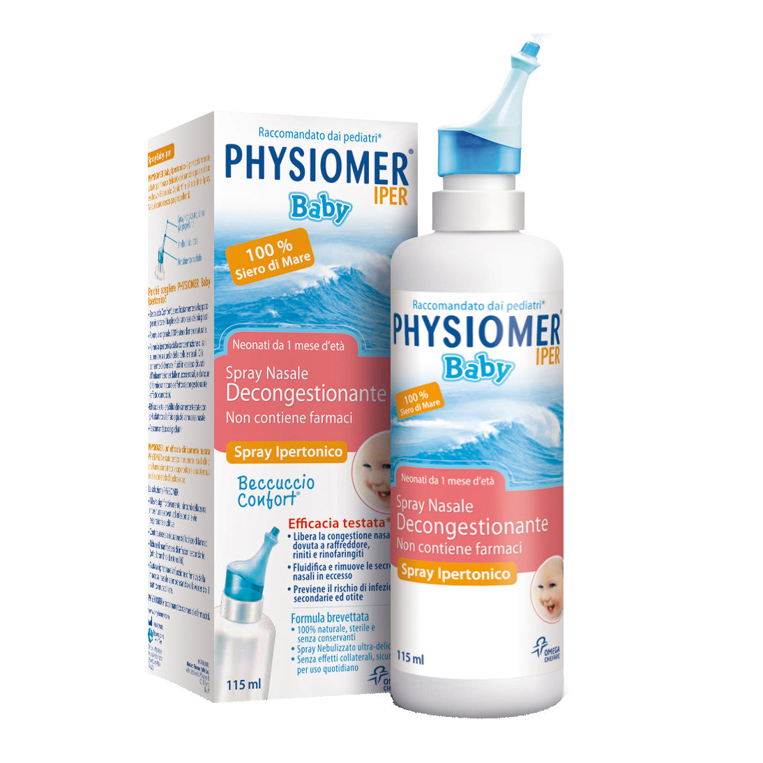 PHYSIOMER BABY IPER SPR 115ML  