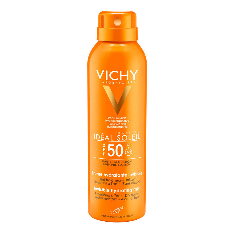 Vichy Capital Soleil Spray Solare Invisibile Idratante Spf 50+ 200ml