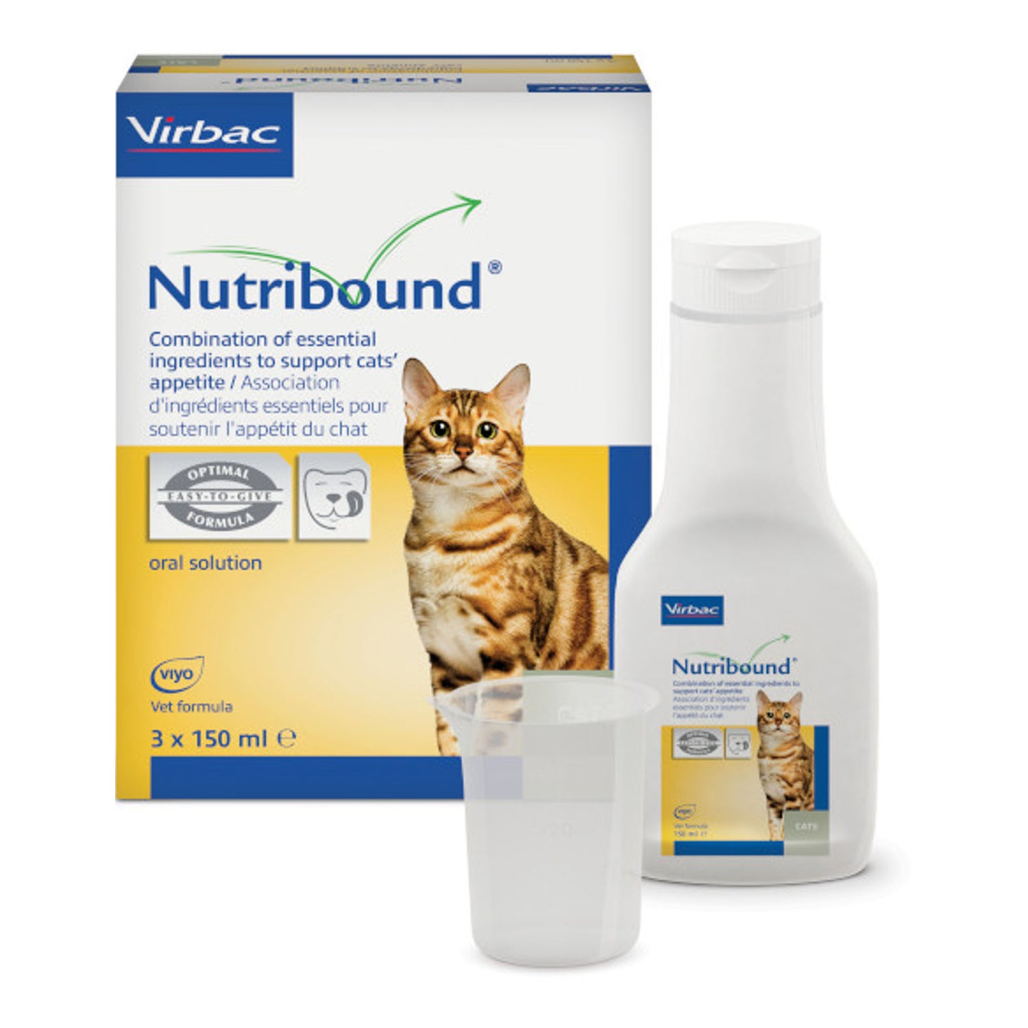NUTRIBOUND GATTO 3X150ML