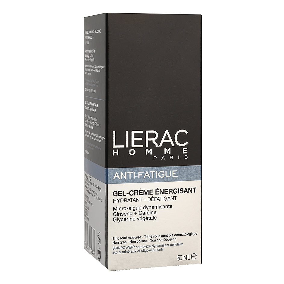 Lierac Homme Anti-Fatica Gel Crema Idratante Energizzante 50 ml