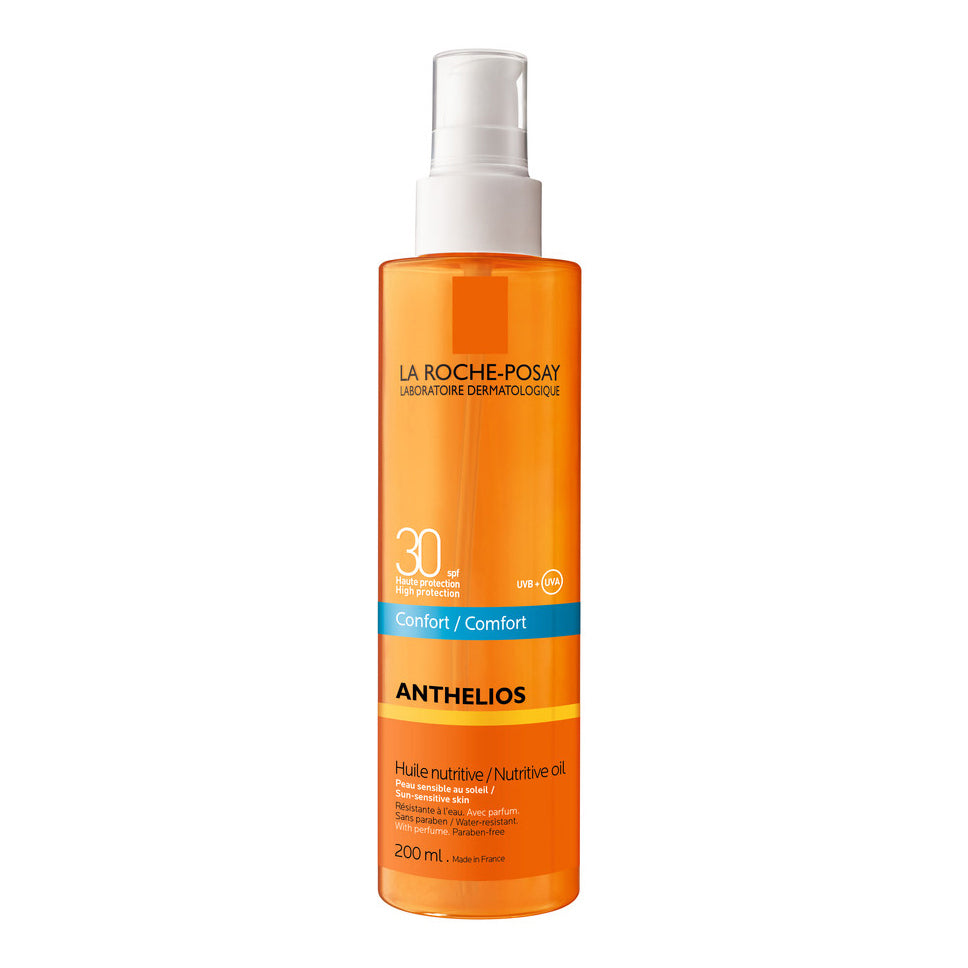 La Roche Posay Anthelios SPF30 OLIO SOLARE NUTRIENTE INVISIBILE COMFORT Protezione Alta 200 ml
