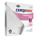 Ceroxmed | Garze Sterili Ipoallergeniche in TNT 10x10 cm | 12 Pezzi  
