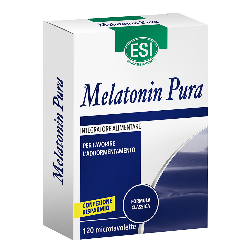 Esi Melatonin Pura | Integratore per il sonno | 120 Microtavolette