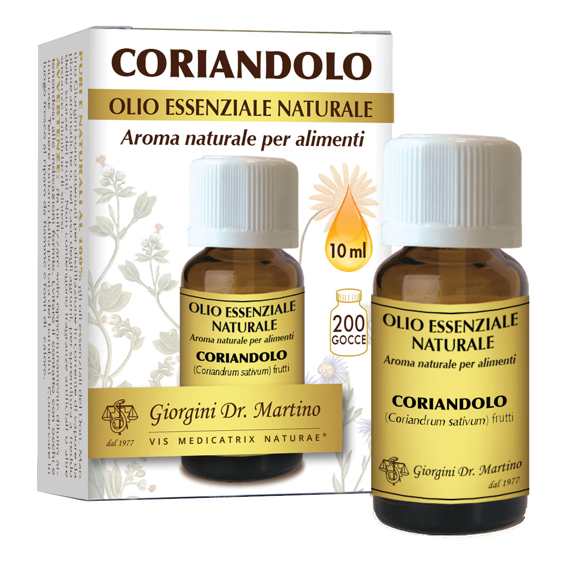 CORIANDOLO OLIO ESSENZIALE10ML