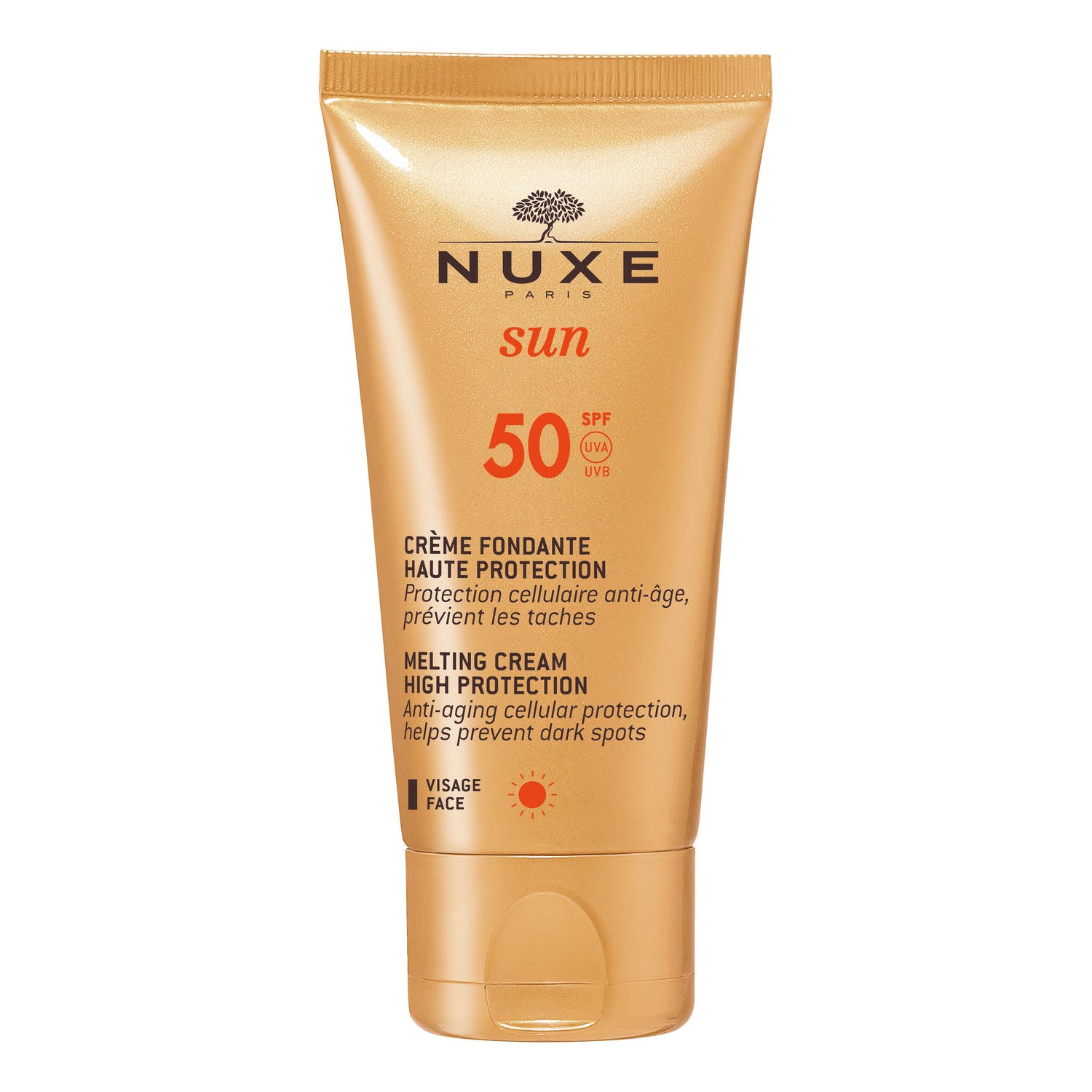 Nuxe Sun Crema Solare Fondente Viso Spf50 50ml