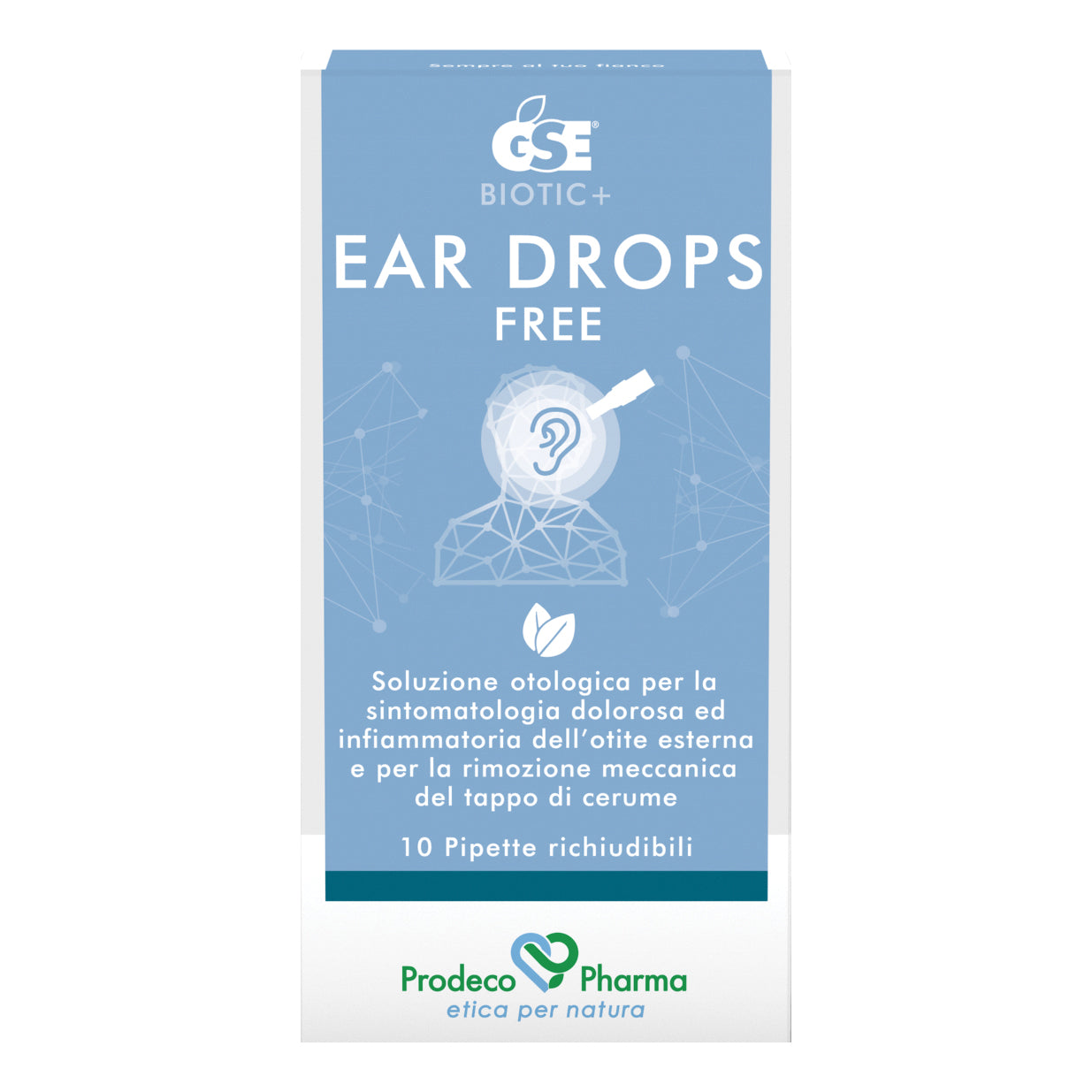 GSE EAR DROPS FREE 10PIP 0,3ML