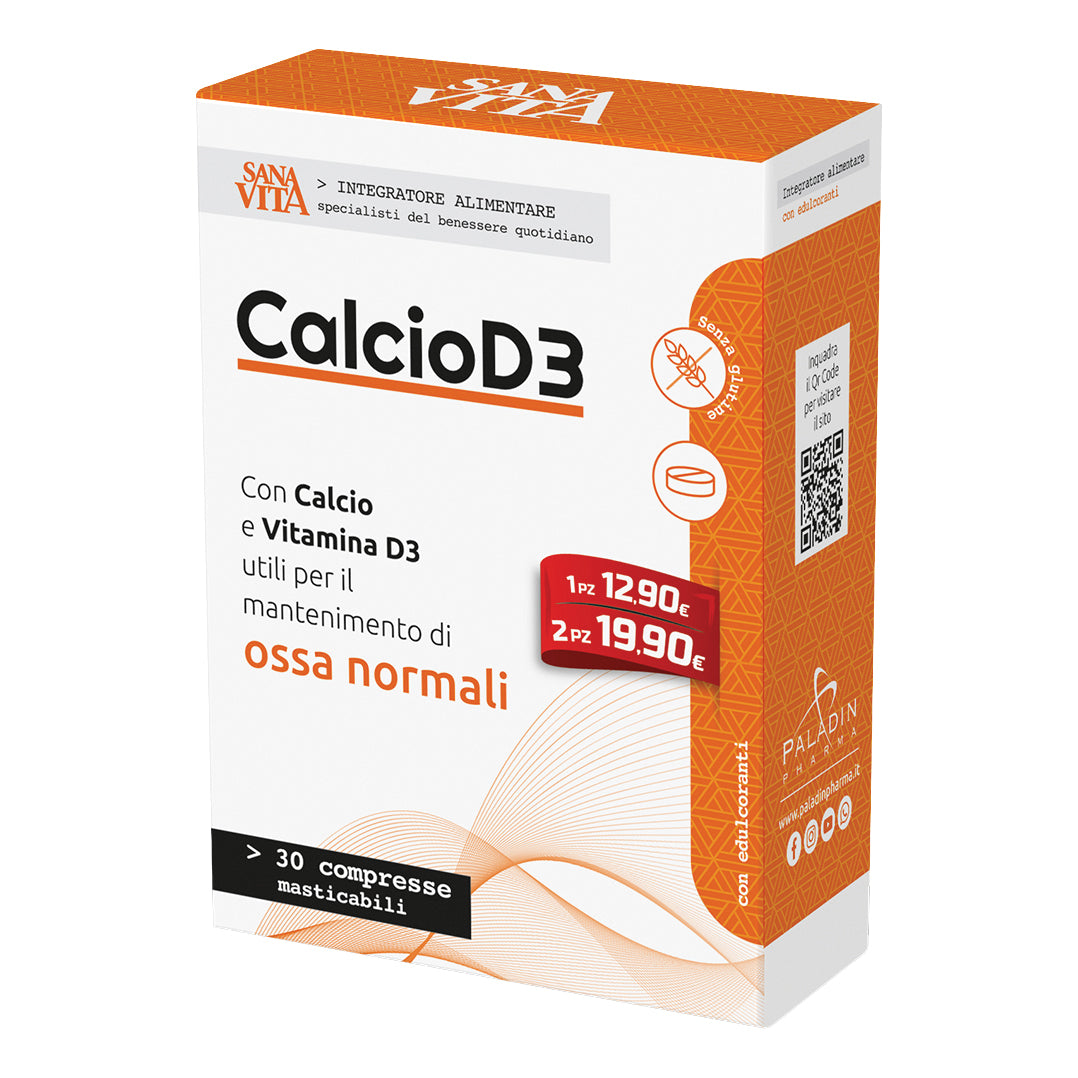 SANAVITA CALCIO VITD3 30CPR

