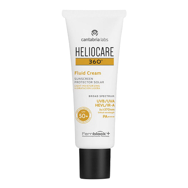 Heliocare 360° Fluid Cream Spf50+ Protezione Solare Molto Alta 50ml