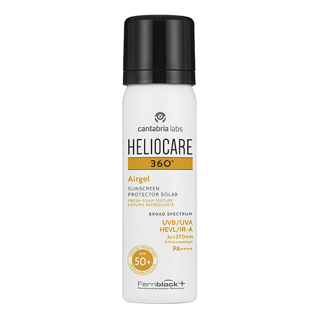 Heliocare 360 Airgel Spf50+ Protezione Solare Viso Con Texture In Gel Ultraleggero In Schiuma 60ml