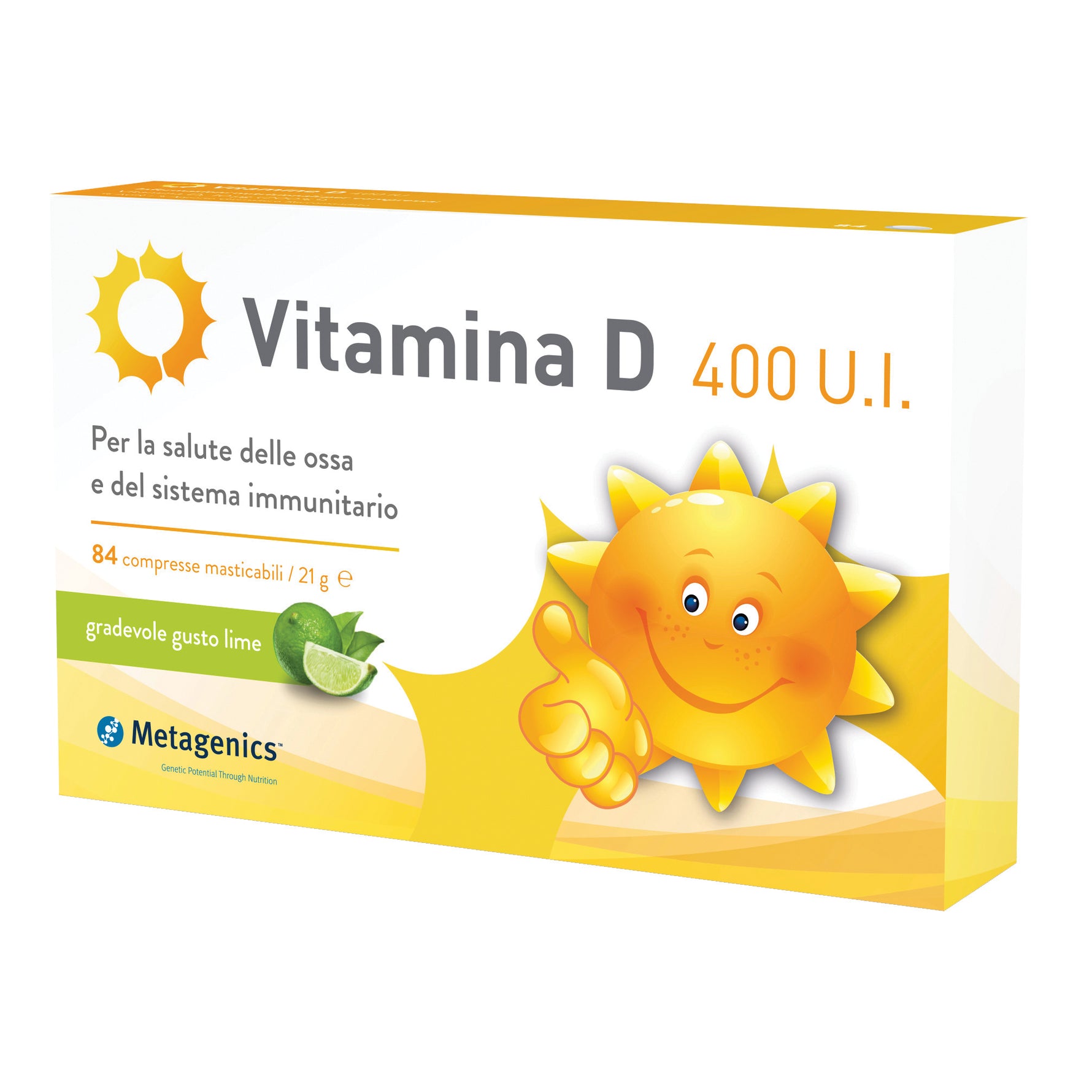VITAMINA D 400 UI 84CPR MASTIC

