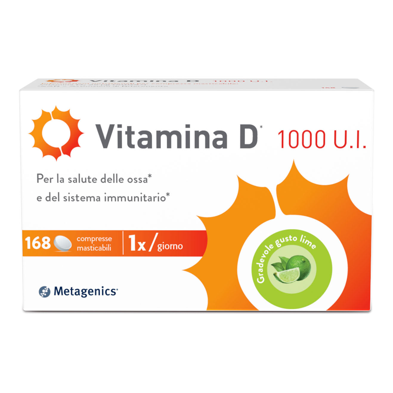 VITAMINA D 1000 UI 168CPR
