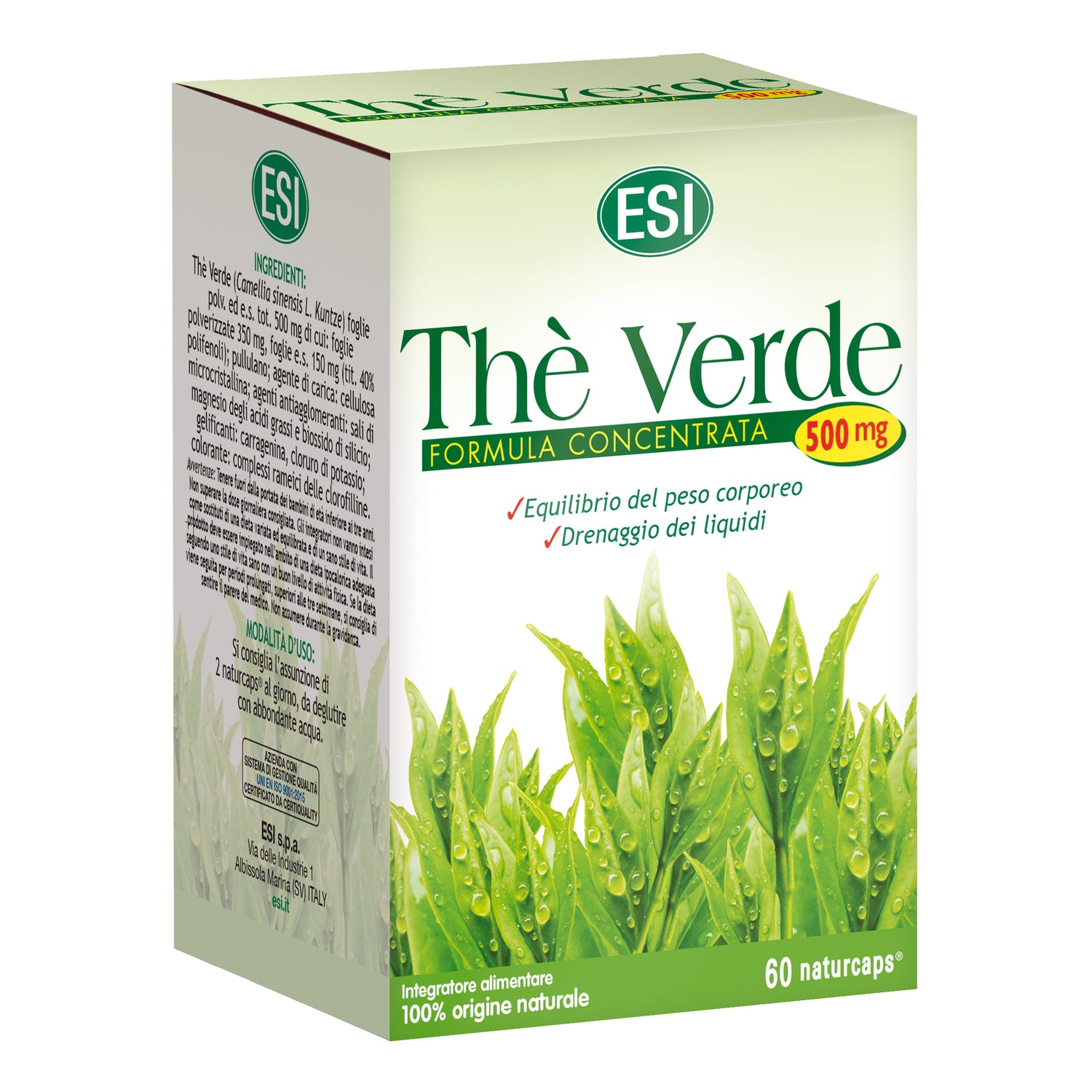 The Verde Formula Concentrata 60 Naturcaps