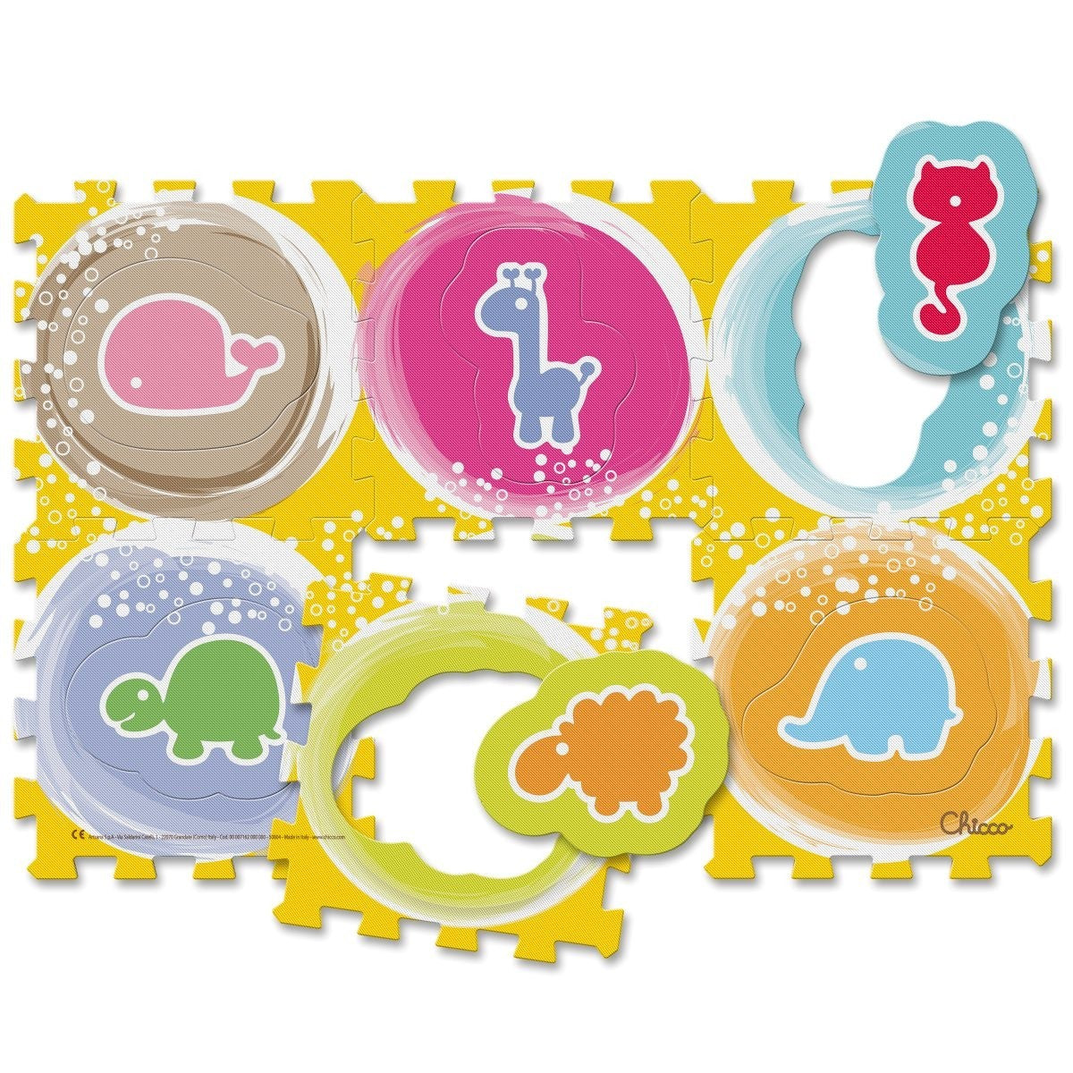 CH TOY PUZZLE MAT ANIMALS  