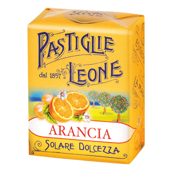 Leone Pastiglie Arancia Solare Dolcezza 30g