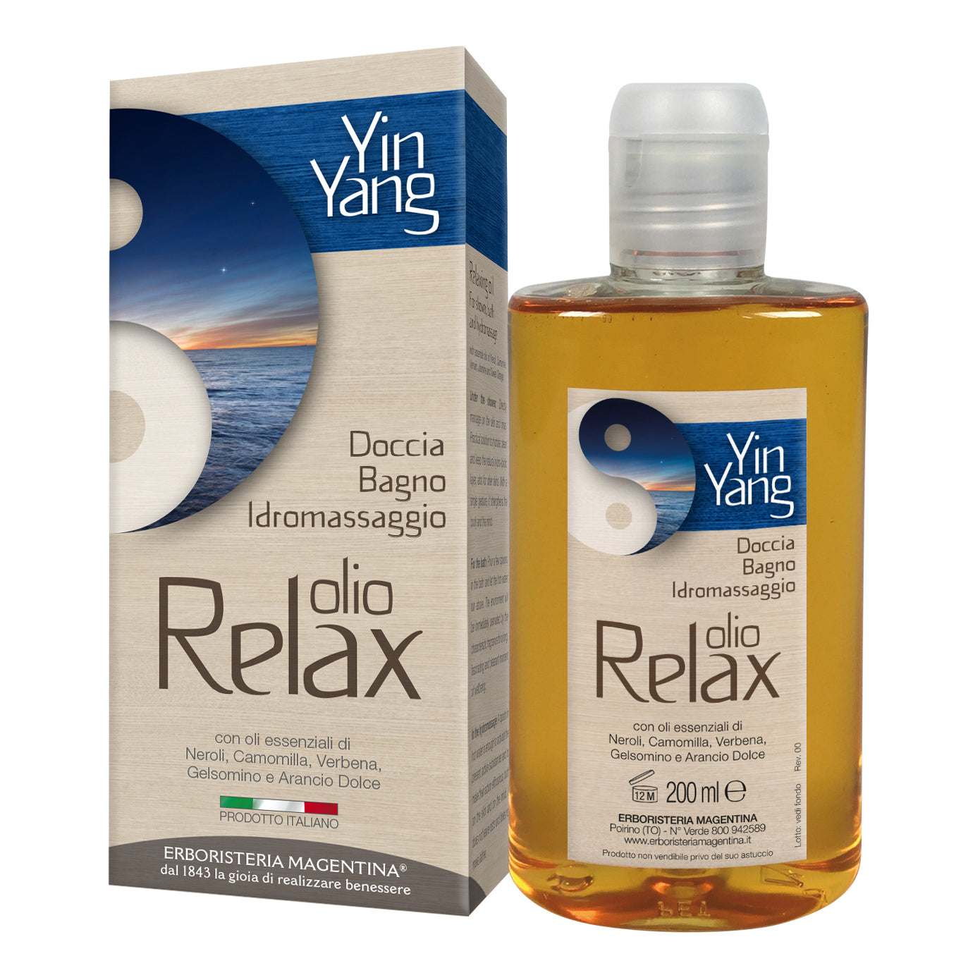 OLIO BAGNO YIN-YANG RELAX200ML
