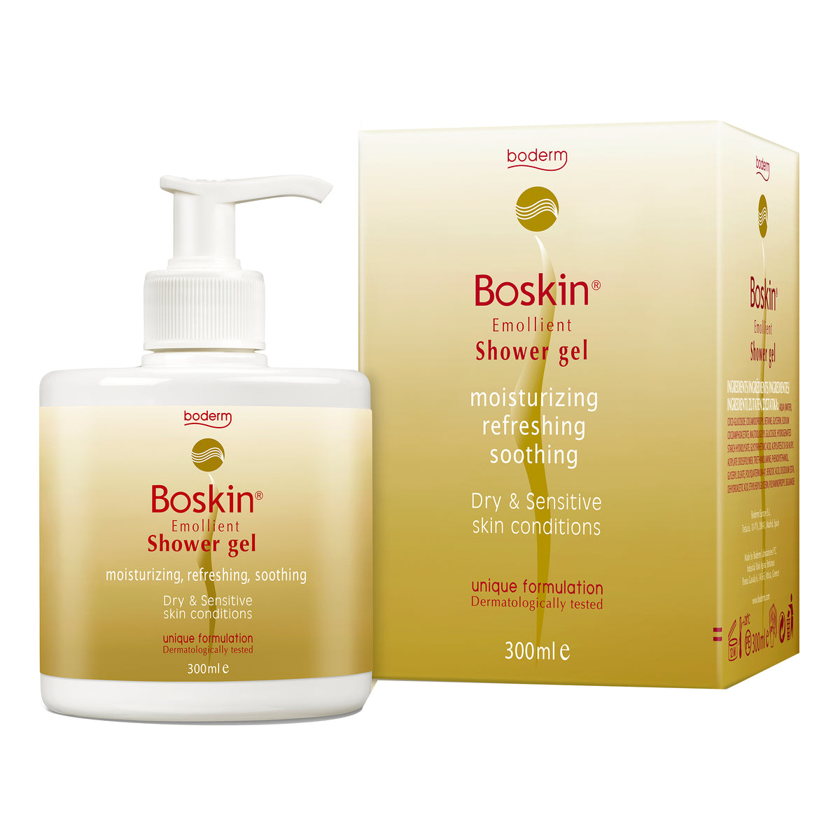 BOSKIN DOCCIA GEL EMOL 300ML  