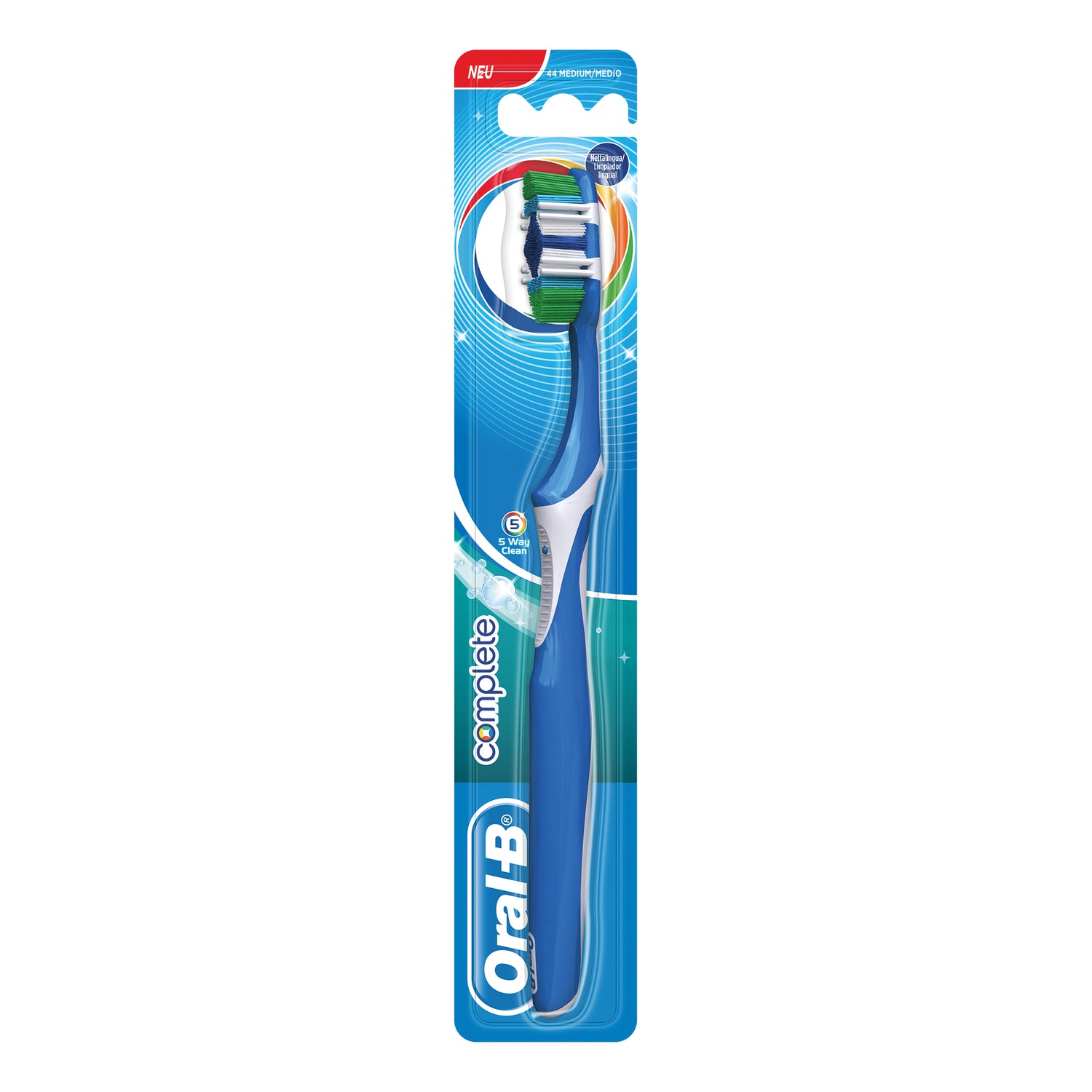 Oral-B Spazzolino Complete 5 in 1 Testina 40 Medio