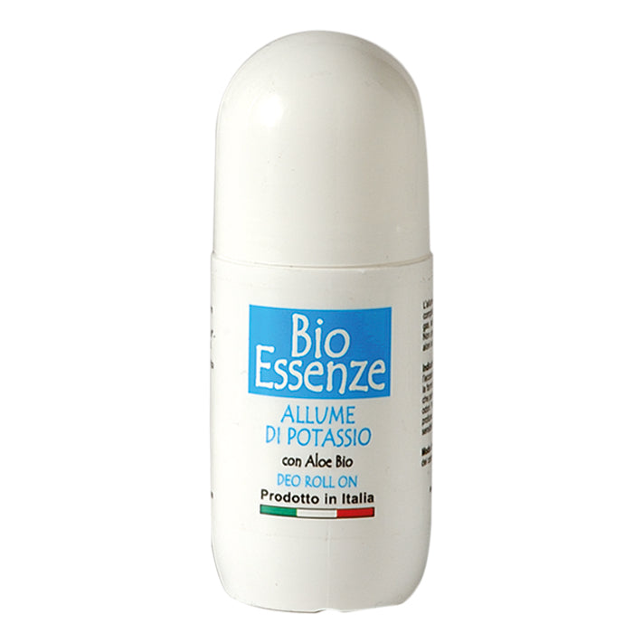 Bio Essenze Deodorante Allume Potassio Con Aloe Vera Roll On 50ml