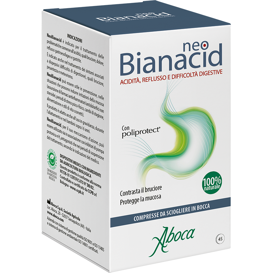 NEOBIANACID 45CPR MASTICABILI