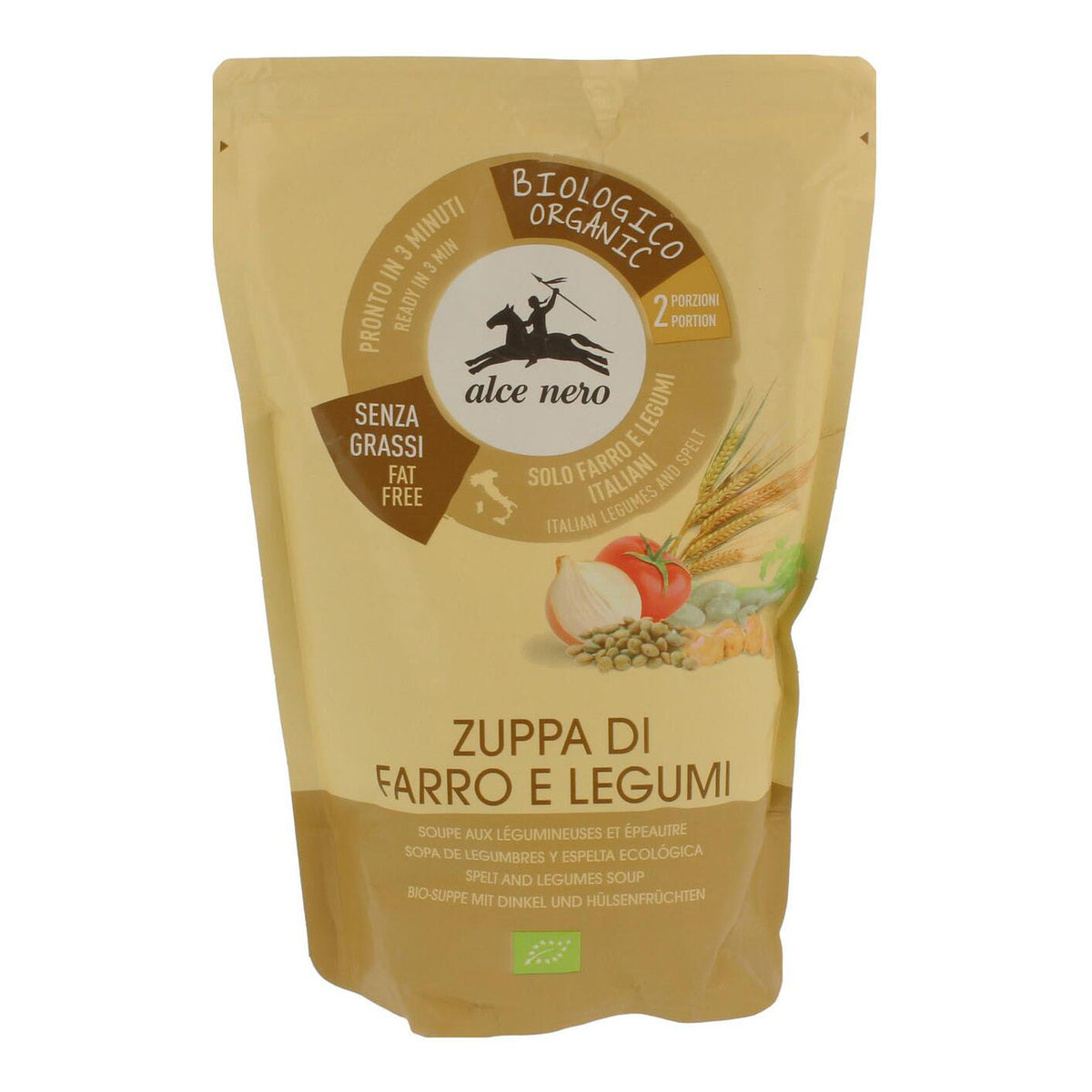 ZUPPA DI LEGUMI/FARRO BIO 500G  