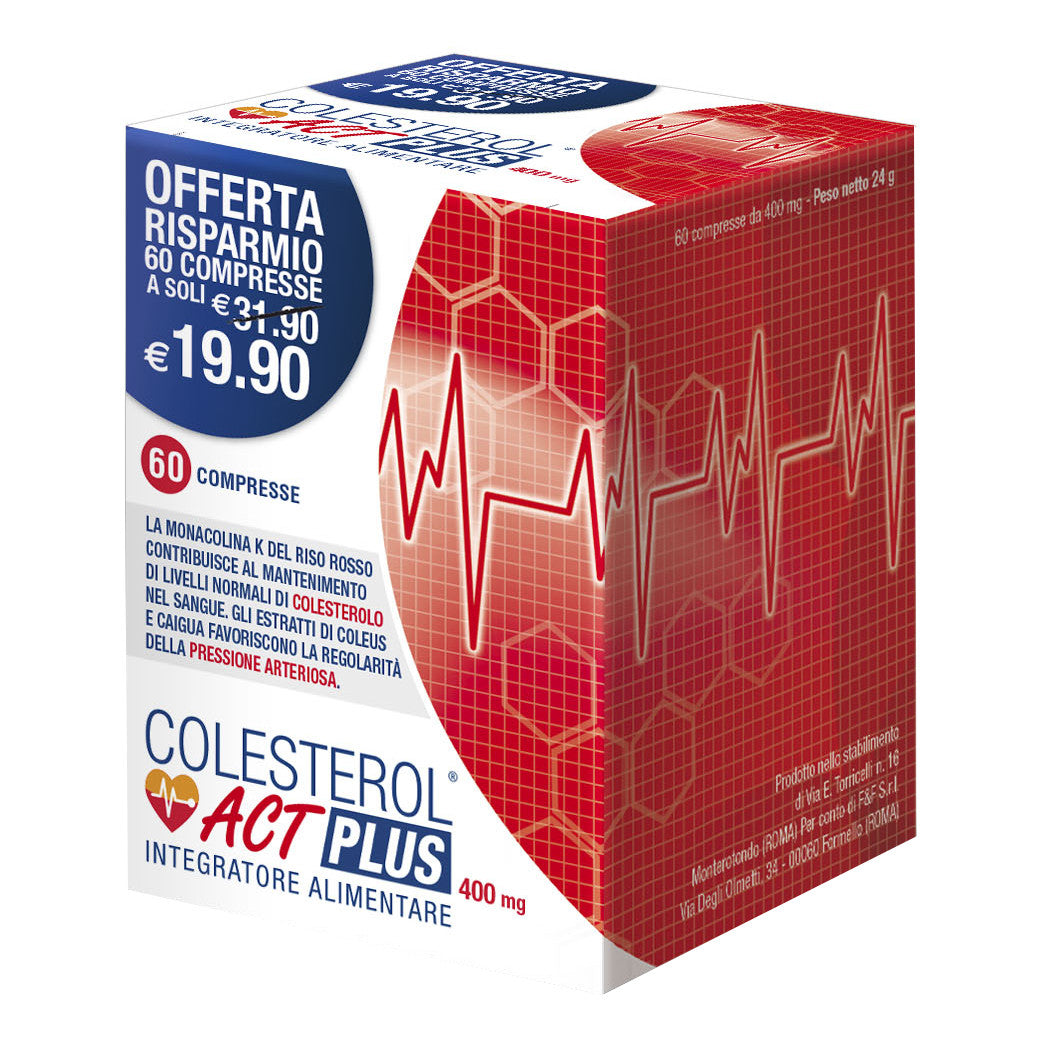 Colesterol Act Plus Forte 60 Compresse