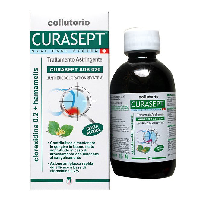 Curasept Ads Collutorio Astringente Clorexidina 0,20 200ML  