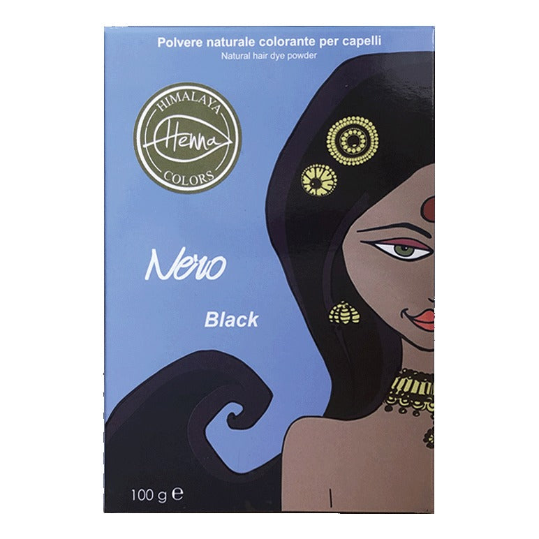 HIMALAYA HENNA COLORS NERO100G