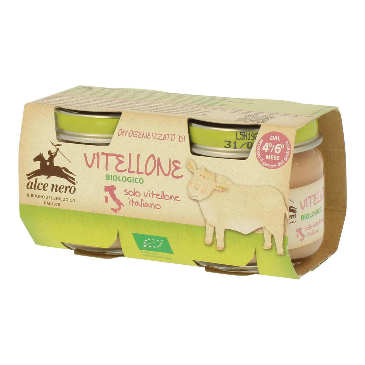 OMOGENEIZZATO VTL BIO 2X80G  