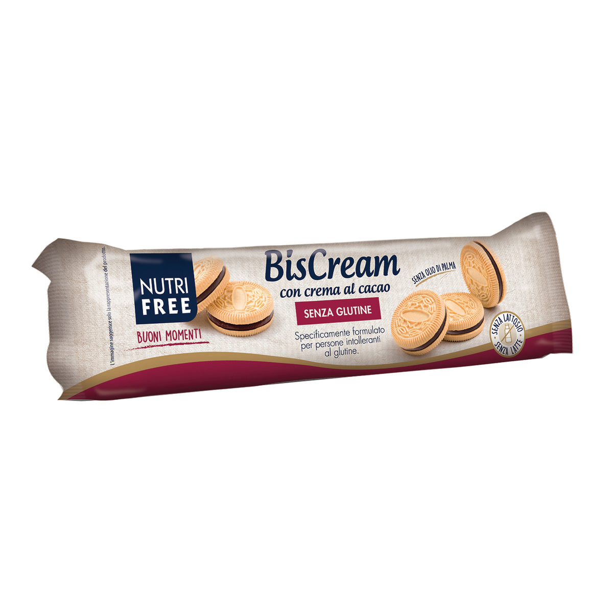 NUTRIFREE BISCREAM C/CR CACAO  
