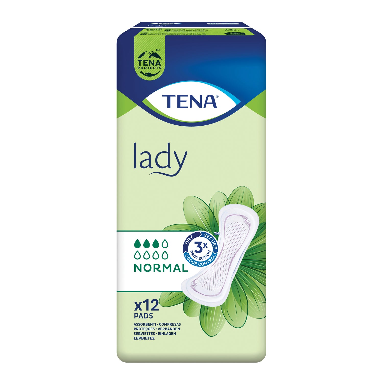 Tena Lady Normal - Assorbenti Incontinenza 12 Pezzi