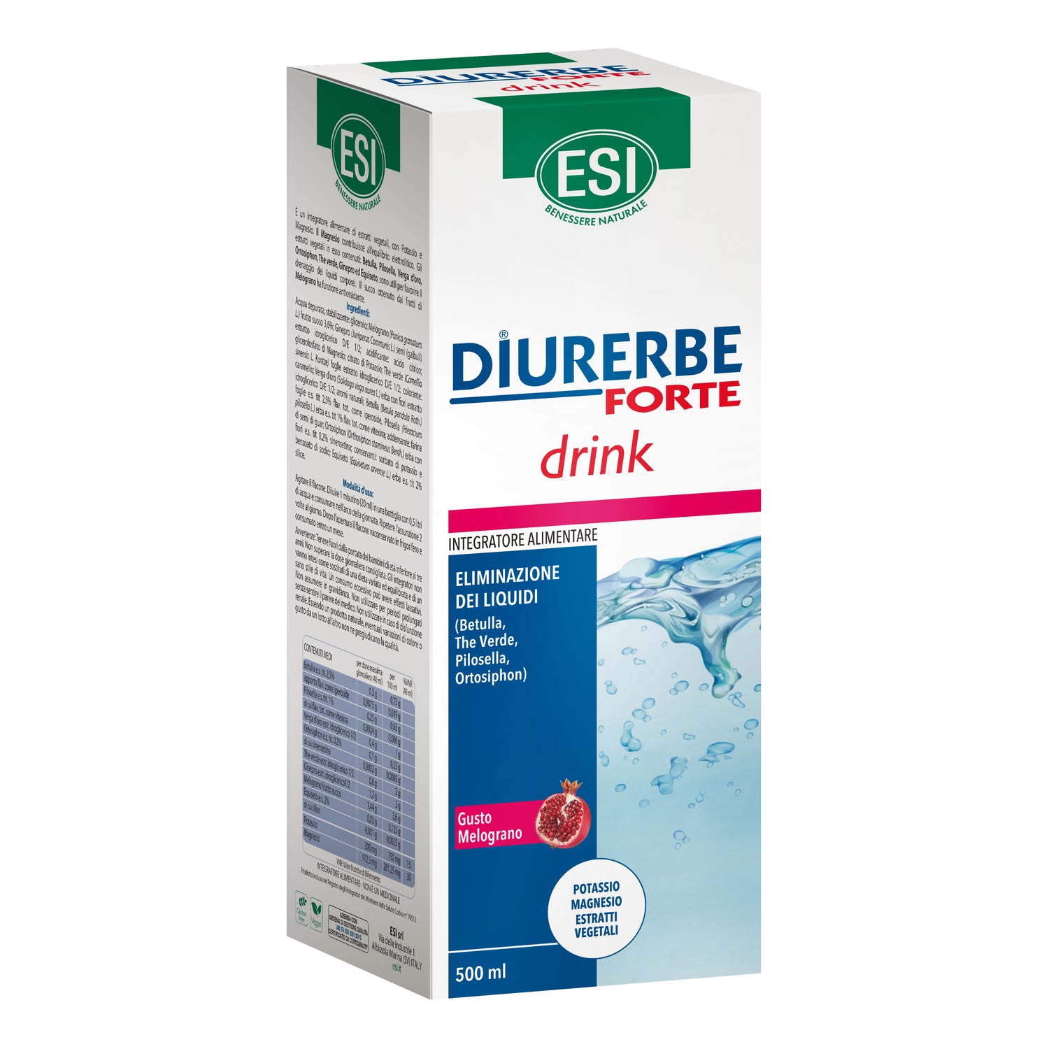 Esi Diurerbe Forte Drink Melograno 500 ml