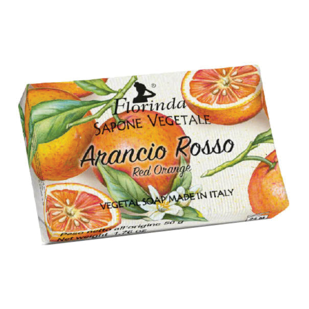 Florinda - Arancio Rosso Sapone Vegetale 50g