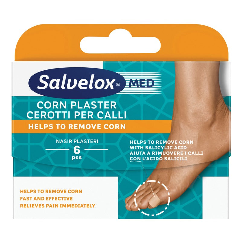 SALVELOX MED CORN PLASTER 6PZ