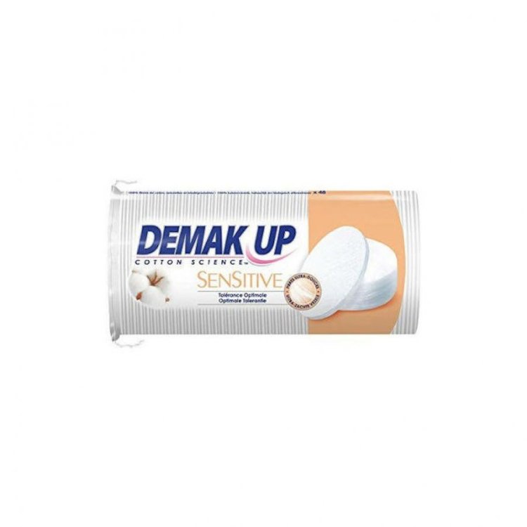 Demak Up Sensitive Maxi - Dischetti Struccanti Cotone 50 Pezzi  
