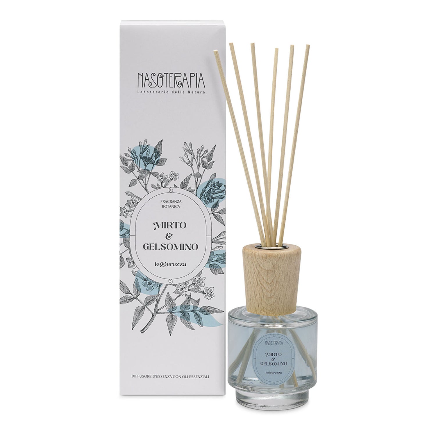 Nasoterapia Diffusore Bastoncini Mirto E Gelsomino 100ml